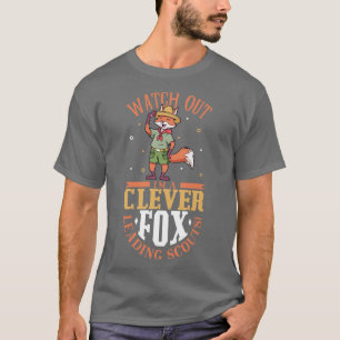 T-shirt Scouts de renard habile maître Cub