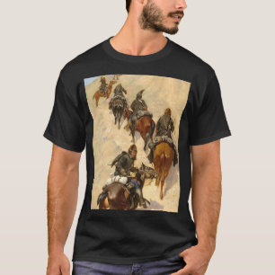 T-shirt Scouts Escalade A Mountain Frederic Remington