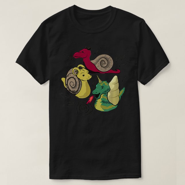 T-shirt SCP111 DragonSnails SCP Foundation (Design devant)