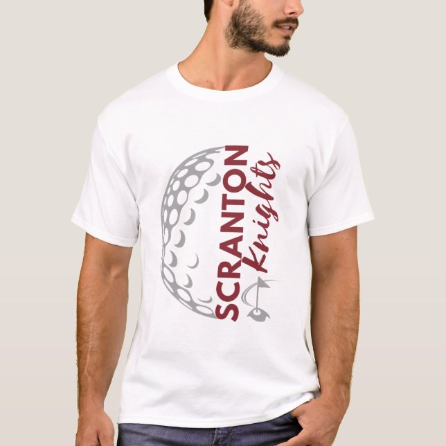 T-shirt Scranton Knights Golf - Maillot Homme (Devant)