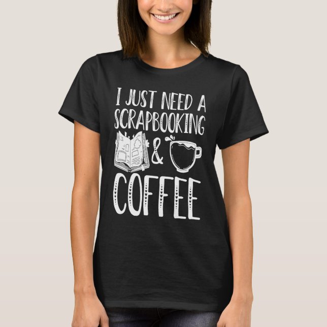 T-shirt Scrapbooking Pour Scrapbooker Love Scrapbooking Sc (Devant)