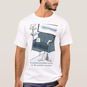 T-shirt Scratères animal de compagnie ou humain