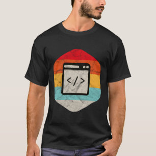 T-shirt Script Css Html Ordinateur Scientifique Geek Coder