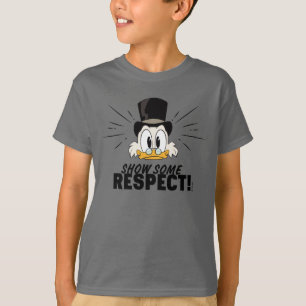 T-shirt Scrooge McDuck Montrez Un Peu De Respect !