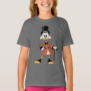 T-shirt Scrooge McDuck Travailler dur dur