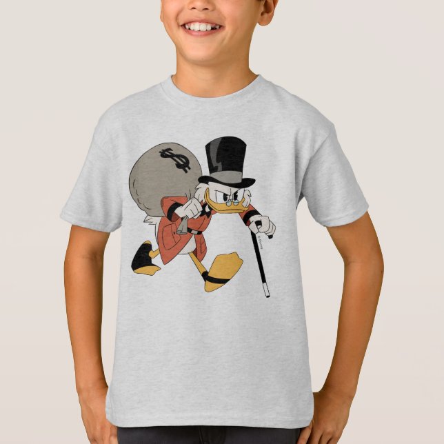 T-shirt Scrooge McDuck| Trouvez votre fortune (Devant)