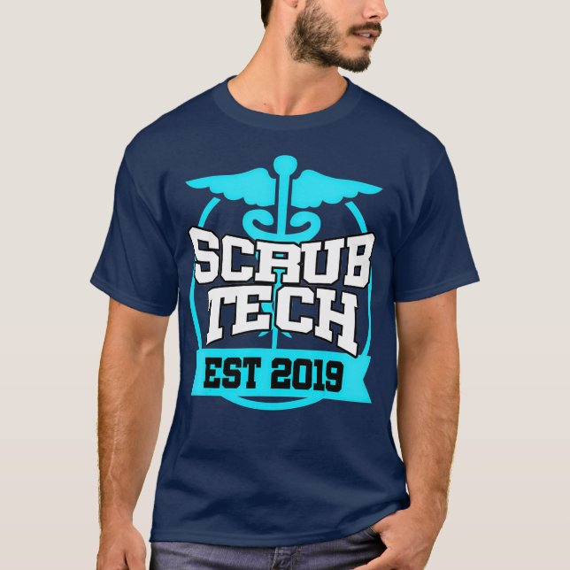 T-shirt Scrub Tech 2019 Graduation Cadeau Chirurgical (Devant)
