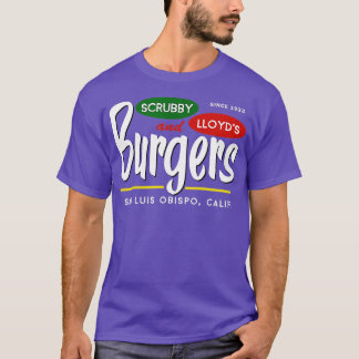 T-shirt Scrubby Lloyds Burgers San Luis Obispo Californie