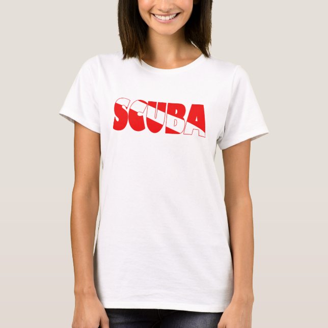 T-shirt Scuba (anglais) (Devant)