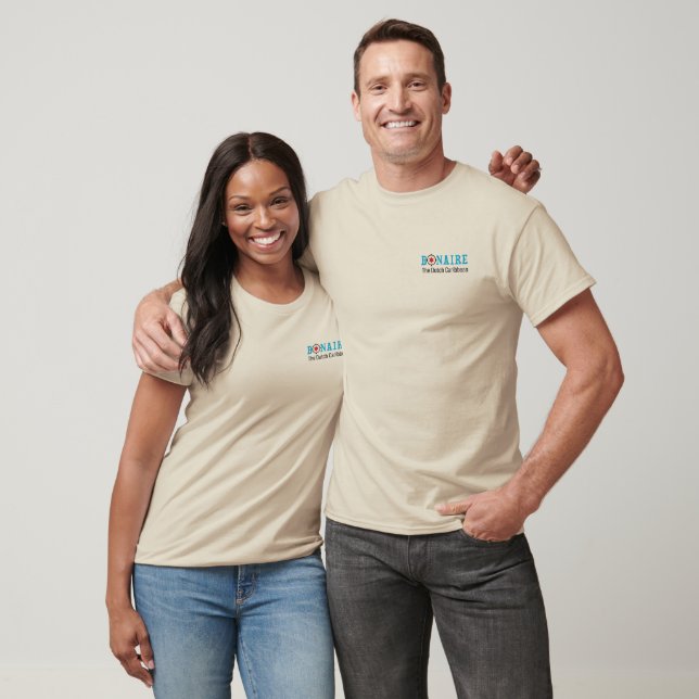 T-shirt Scuba, Bonaire Plus De Blah Pool Ouvert! (police d (Unisexe)
