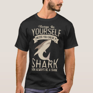 T-shirt Scuba Diver Être Un Requin Drôle Semaine De Requin