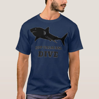 T-shirt Scuba Diving With Sharks Keep Calm And Dive