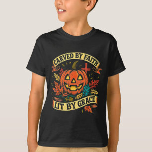T-shirt Sculpté par la foi éclairé par la grâce Religieux