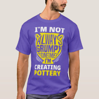T-shirt Sculpter Argile Terre Terrain Potter drôle