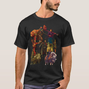 T-shirt Scythe Pixel Board Jeu Vêtements Tablette Jeu