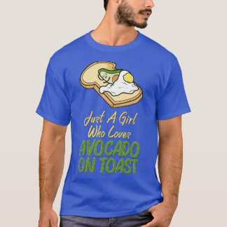T-shirt Se Avocado Toast Damen Veganer Vegetarier 5