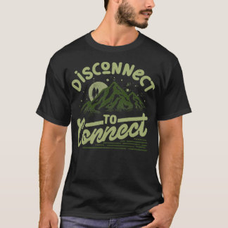 T-shirt Se déconnecter de Connect by Tobe Fonseca