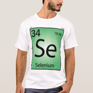T-shirt (Se) d'élément de sélénium - avant
