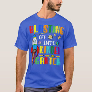 T-shirt Se Dérouler Dans Le Jardin D'Enfants Drôle Retour