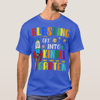 T-shirt Se Dérouler Dans Le Jardin D'Enfants Drôle Retour 