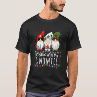 T-shirt Se détendre avec mes gnomes Gnome