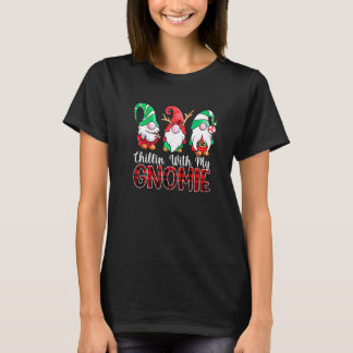 T-shirt Se détendre avec mon Père Noël de Noël, famille as