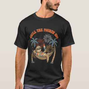 T-shirt Se détendre le quatrième drôle de paresseux vacanc