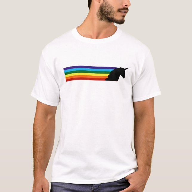 T-shirt se précipitant magique d'étalon (Devant)