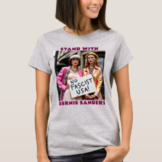 T-shirt Se ranger Du côté de Bernie Sanders