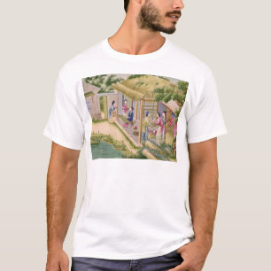 T-shirt Se renseigner sur des vers à soie