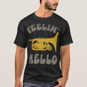 T-shirt Se sentir mélodieux pour le mellophone de trompett