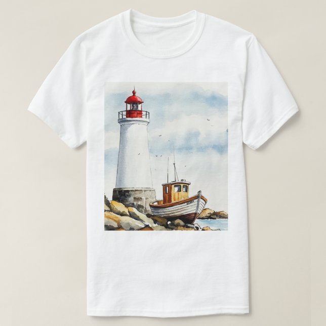 T-shirt Sea and beach (Design devant)