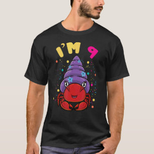 T-shirt Sea Animal Au 9 Hermit Crab 9th Birthday