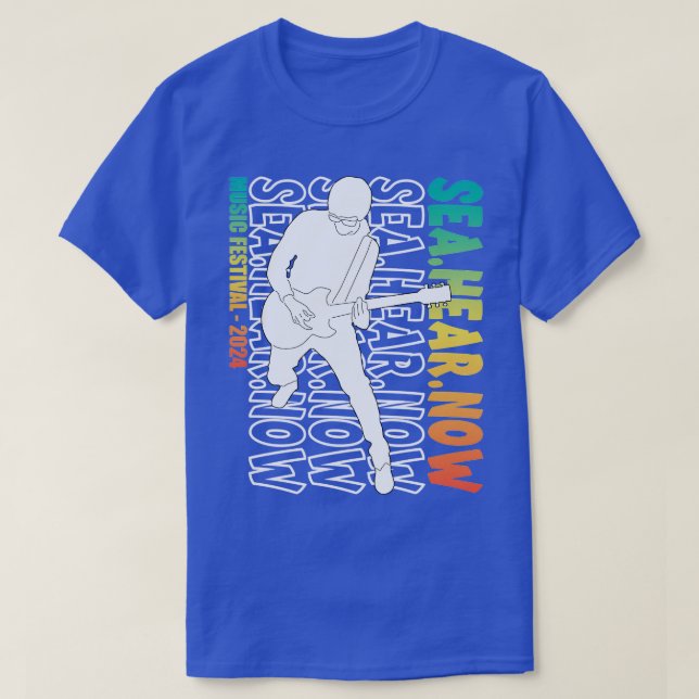 T-shirt Sea Hear Now Music Festival 2024 1 (Design devant)