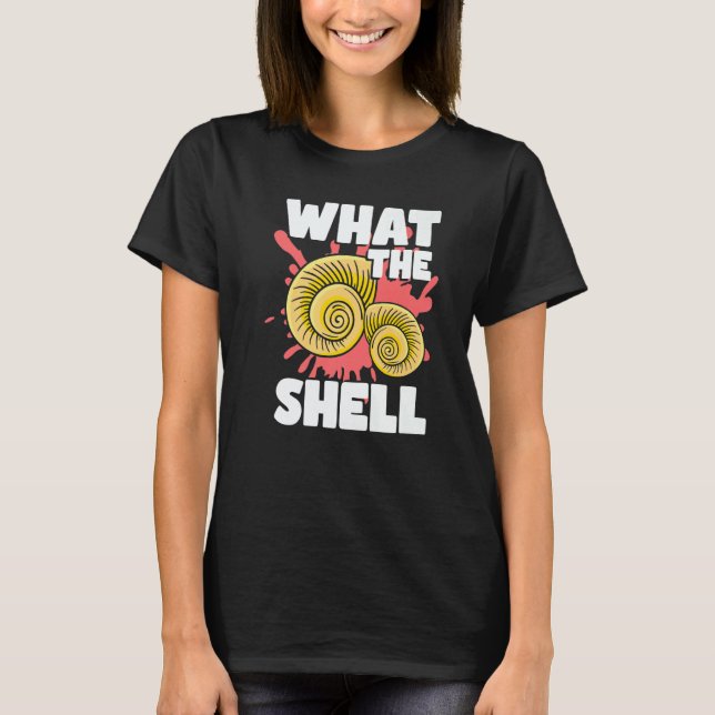 T-shirt sea shell hunter and Conch Collector seashell hunt (Devant)
