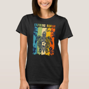 T-shirt Sea Turtle Retro Ormond Beach Floride Famille Vaca