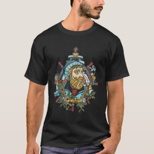 T-shirt Seadog St Pauli Cool marin dans le style de tatoua