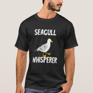 T-shirt Seagull Whisperer Gull Beach Birds Harbour Albatro