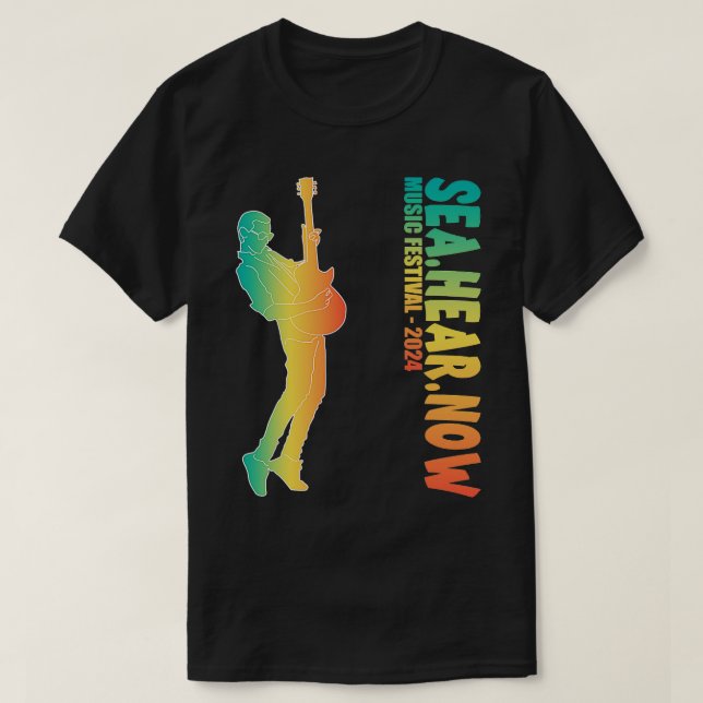 T-shirt SeaHearNow Music Festival 2024 (Design devant)