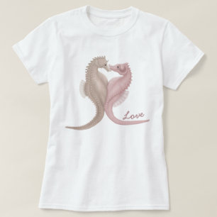 T-shirt Seahorse Love