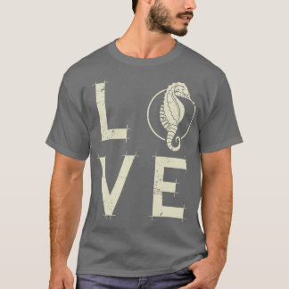 T-shirt Seahorse Love