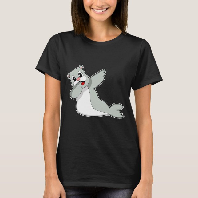 T-shirt Seal Hip hop Dance (Devant)