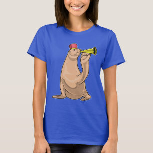 T-shirt Seal Musician Trumpet Music