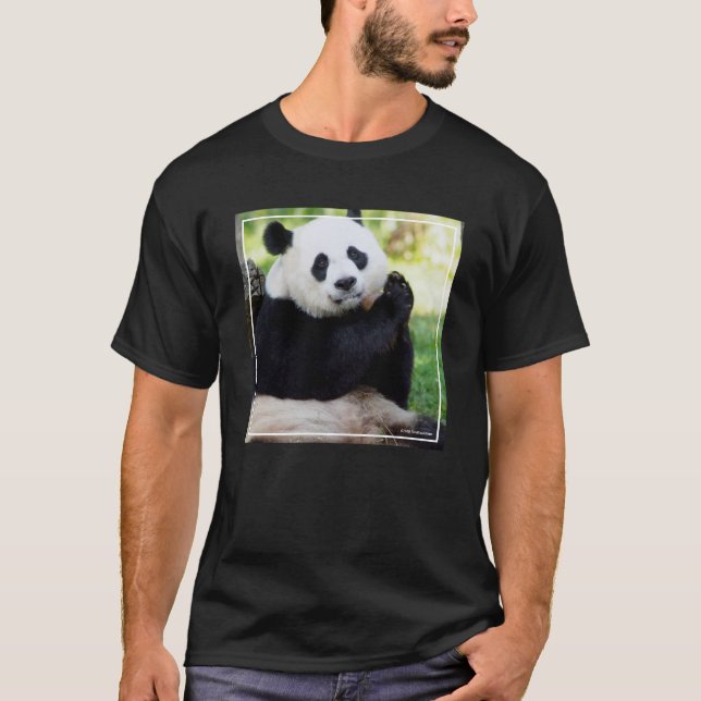 T-shirt Séance de panda géant (Devant)