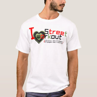 T-shirt Séance d'entraînement et forme physique de rue