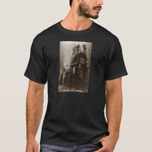 T-shirt Séance Taureau en chef - cru