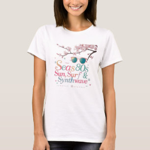 T-shirt Seas the 80s - Blossom Beach Vibes Tee (Femme