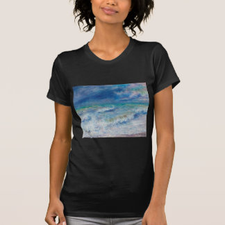 T-shirt Seascape (1897) de Pierre-Auguste Renoir.