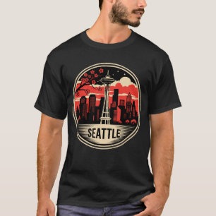 T-shirt Seattle City Washington USA