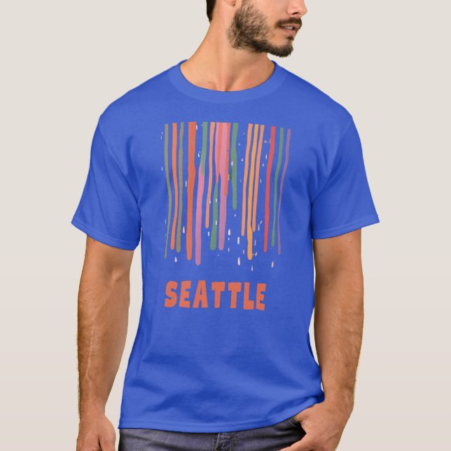 T-shirt Seattle Drizzle (Devant)
